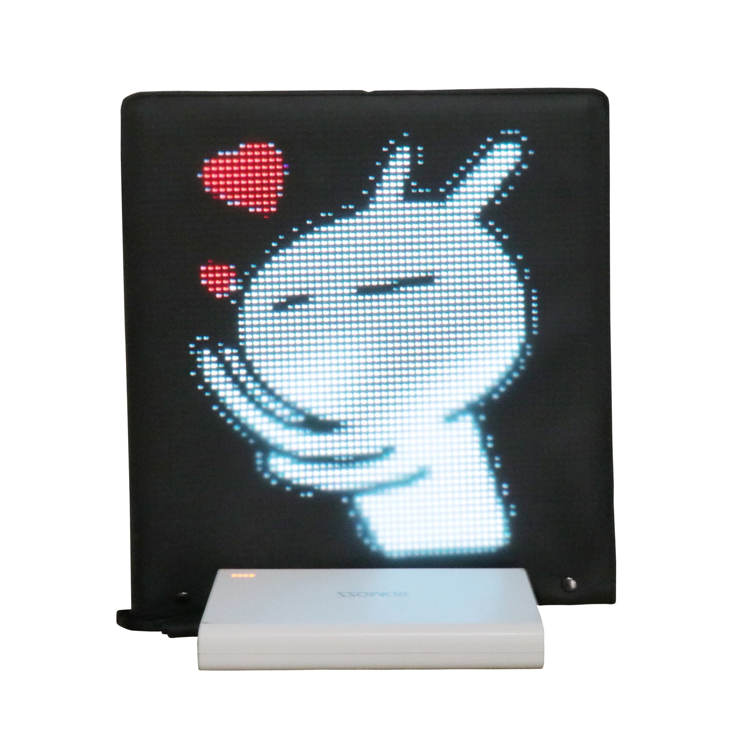 Advertising LED Vest with LED Screen Wireless APP Control LED Display Clothing Creative Eye Catching LED Backpack for Marketing