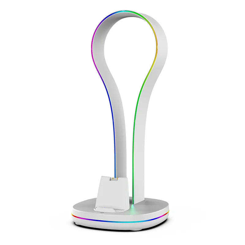 Charging Dock for PS Portal Handheld Console with Headset Stand,Magnetic Charging Mode & RGB Light Touchpad PG-P5P23