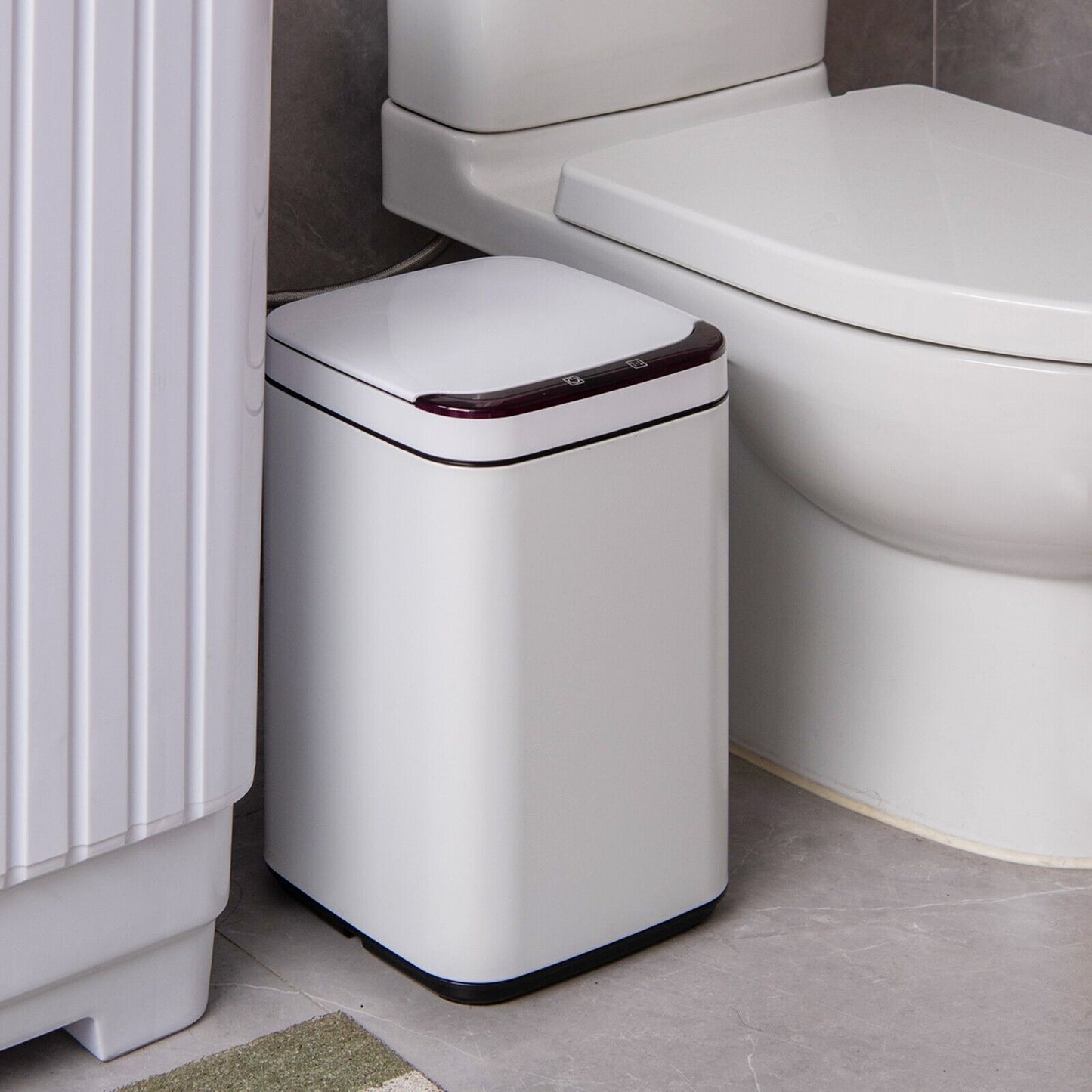 Intelligent Touchless Trash Can 13L Small Smart Motion Sensor Smart Garbage Can